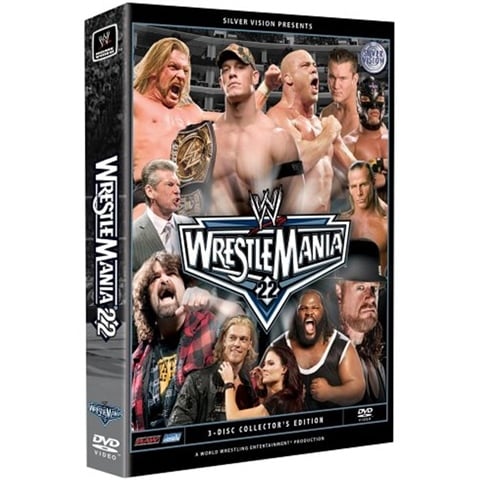 WWE - Wrestlemania 22 (15) 3 Disc